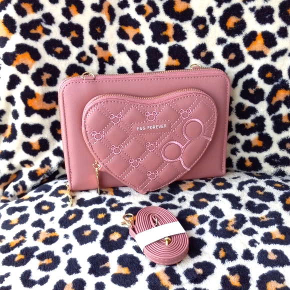 Handbags - 2️⃣ for $25 E&G Forever (💜ty) style crossbody purse color: dark pink